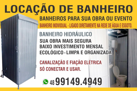 sanitário obra